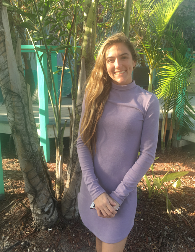 Cailin Reckwerdt at Robbie's of Islamorada — her grandfather built Robbie's and she carries on his legacy. - Cathy Salustri