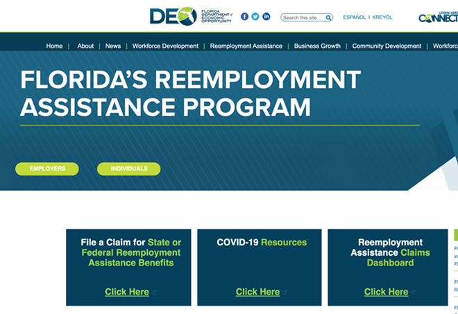 Florida's unemployment database was hacked