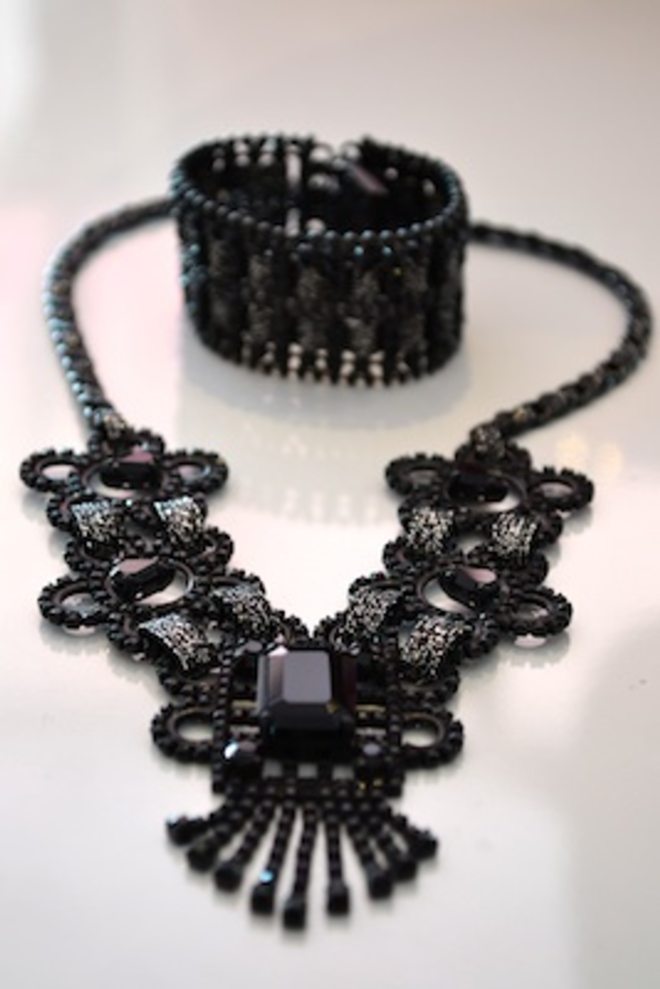 STAR POWER: Pick one accessory to be the star — like this jewelry (Leslie's own). - Leslie Joy Ickowitz