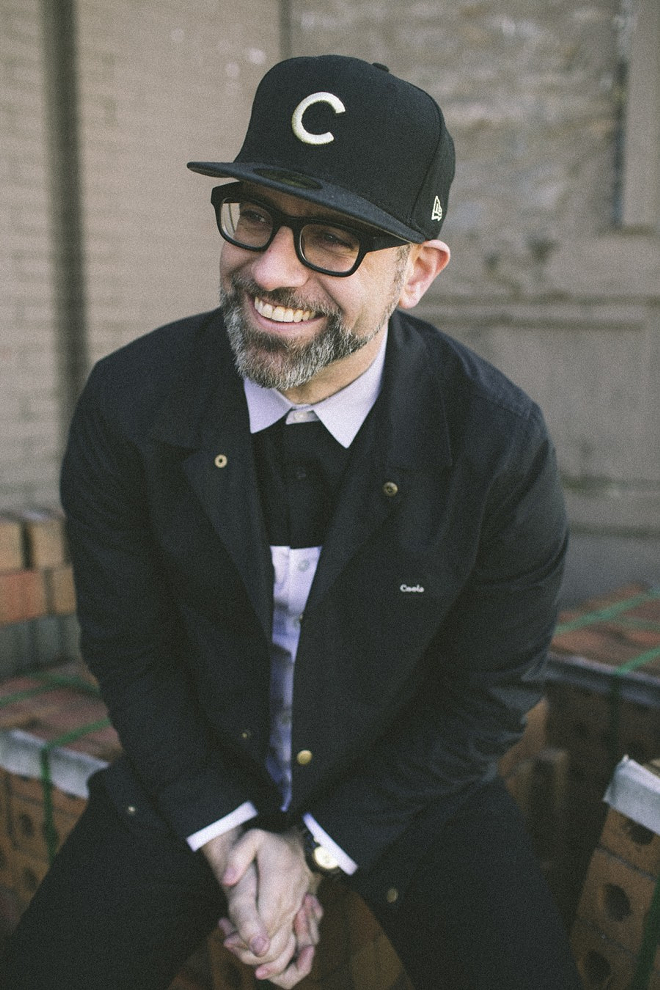 Chicago Poet Kevin Coval, who mentored Chance the Rapper. - Deun Ivory