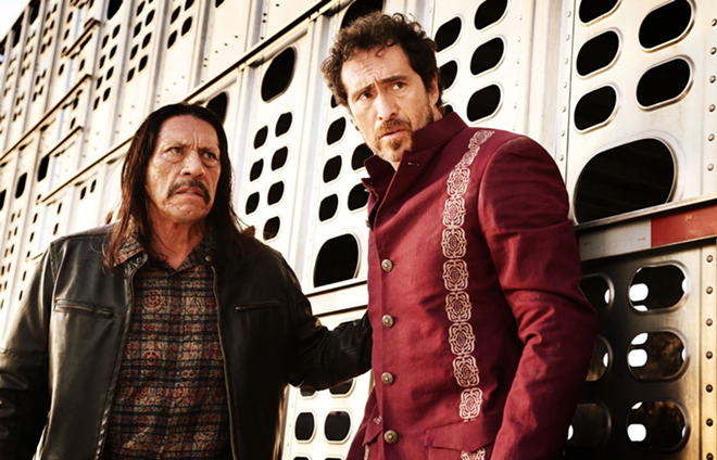 DYNAMIC DUO? Machete Kills could have used more scenes between Danny Trejo (left) and Demian Bichir. - Open Road Films