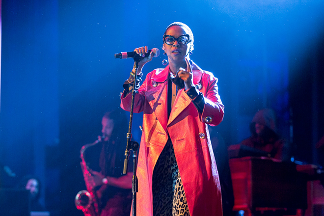 Ms. Lauryn Hill, who has just canceled a string of 2018 tour dates. - Tracy May