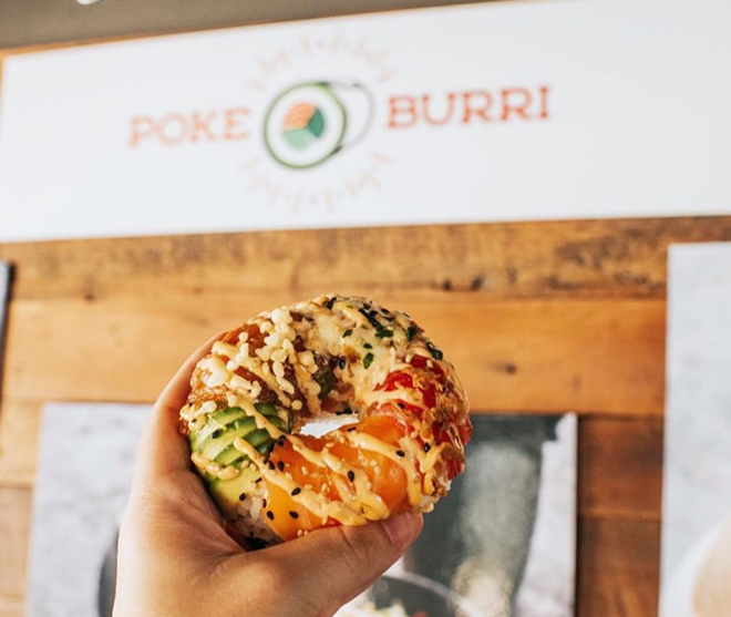 Poke Burri is opening next week in Tampa, and they have sushi donuts