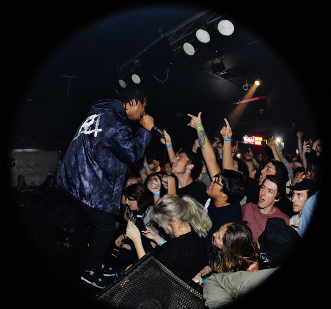 Xavier Wulf plays The Local 662 in St. Petersburg, Florida on December 15, 2016. - Brian Mahar