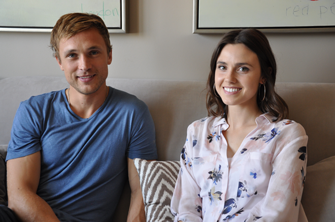 William Moseley and Poppy Drayton of the live-action The Little Mermaid - Ben Wiley