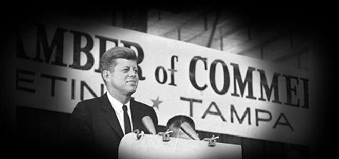Today is the 50th anniversary of JFK's visit to Tampa