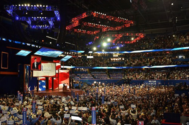 Night Two featured major speeches, including one from VP Candidate Paul Ryan. - Kevin Tighe