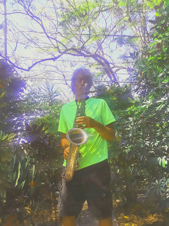 Tampa Bay saxophonist had money saved, so he’s using time in isolation to work on his technique