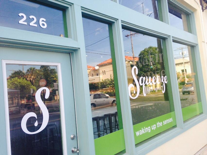 The St. Pete-bred juice shop expanded to Hyde Park. - Squeeze Juice Works via Facebook