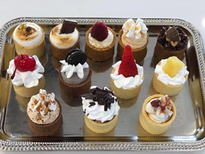 A 12-pack of mini-desserts costs $18. - Courtesy of Tiny Bites