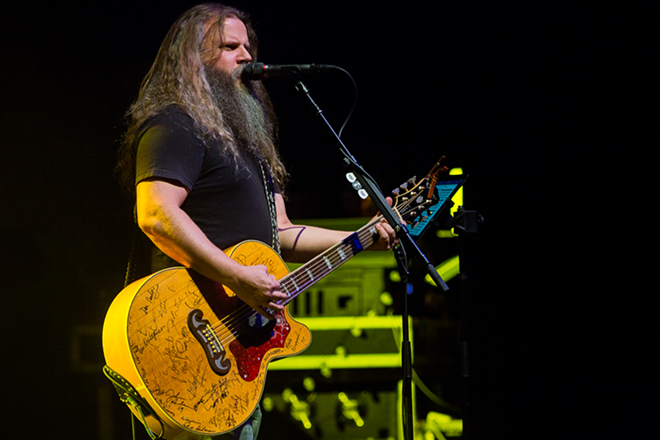 Jamey Johnson at The Last Waltz 40 tour at Ruth Eckerd Hall in Clearwater, Florida on January 23, 2017. - Tracy May