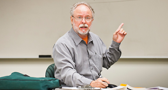 THE RIPPLE EFFECT: USF St. Petersburg professor Bob Dardenne died at the age of 66. - USF ST. PETERSBURG