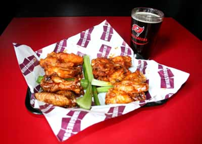 HIGH FLIERS: The wings at Wings Gone Wild soar above those offered at most other sports bars. - Eric Snider