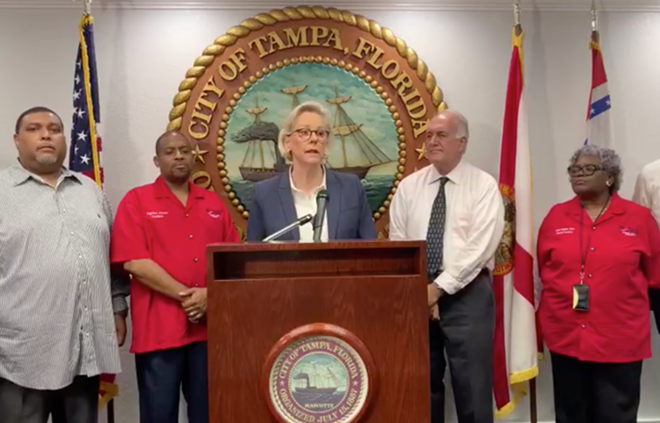 Tampa Mayor Jane Castor announces $15 minimum wage for all city employees