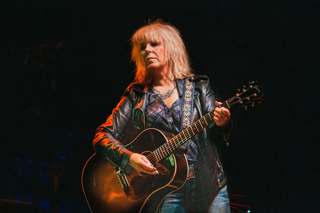 Country legend Lucinda Williams plays Clearwater early next year