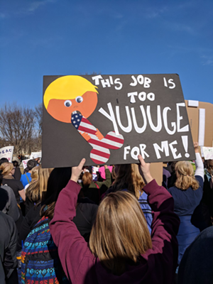 Not done marchin' yet: Scenes from the National People's March in Washington