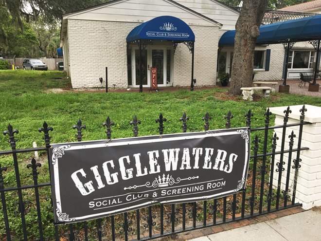 In Safety Harbor, Gigglewaters' name is a nod to what adult beverages were called in the late 1920s. - Shellie Harris