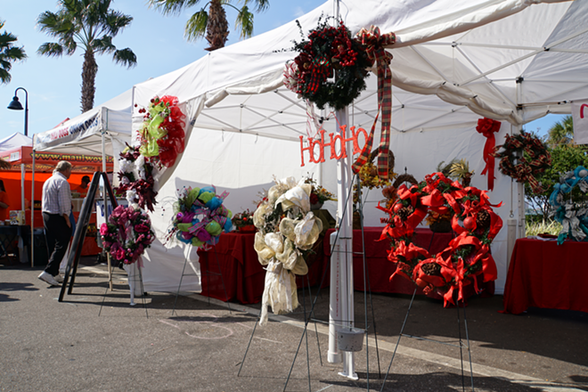 Christmas market in Clearwater, FL. - Jennifer Ring