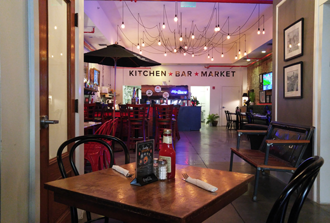 Inside 1895, a kitchen-bar-market now open in downtown Tampa. - Meaghan Habuda