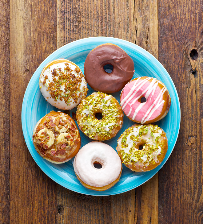 Small-batch, gourmet doughnuts are The Hole Donuts' specialty. - Todd Bates