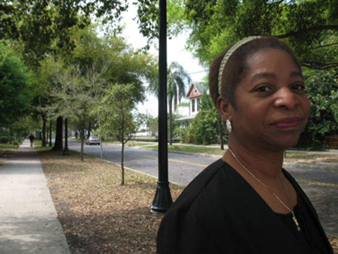 SCALING THE HEIGHTS: Since 1984, Lena Young-Green has worked in various capacities to improve her neighborhood, Tampa Heights. - Alex Pickett