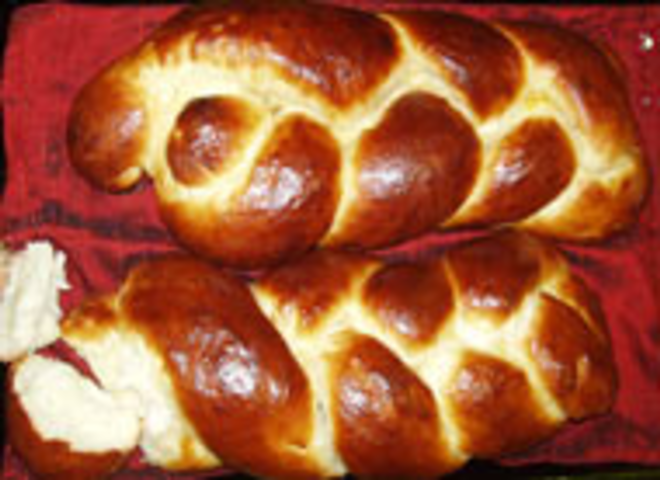 HAPPY CHALLAH-DAZE: The finished product - pleased the WASPs. - Laura Fries