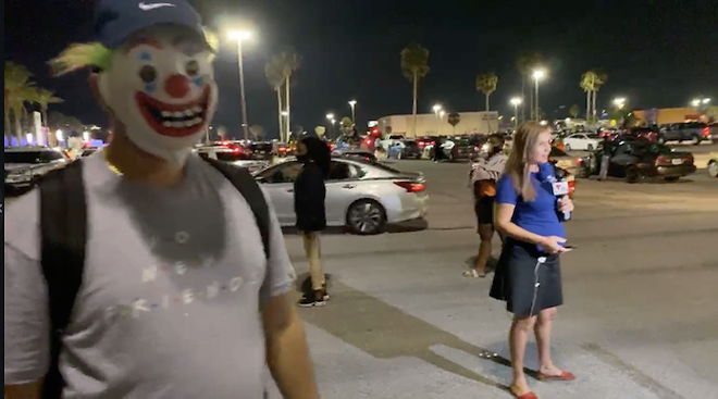 A white supremacist group infiltrated Tampa's George Floyd protest last night