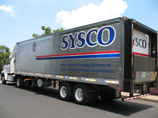 THAT TRUCK AGAIN: SYSCO's ubiquitous big rig. - Alex Pickett