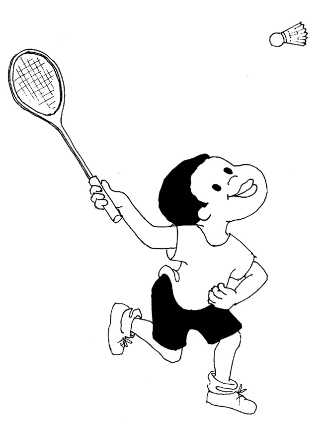A new racquet - Jeanne Meinke