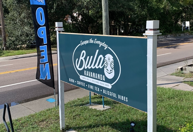 Bula Kavananda is now open in Seminole Heights, and your first one is on the house