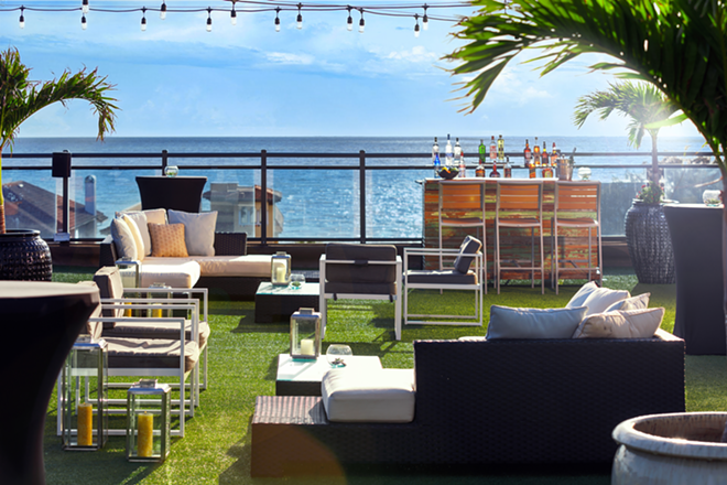Shout your pride from the rooftop of St. Pete Beach's Hotel Zamora