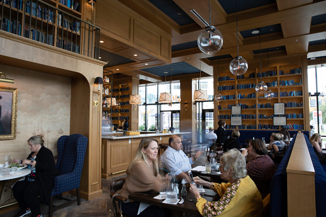 The Library, formerly known as The Peabody, serves breakfast, brunch, lunch and dinner. - NICOLE ABBETT