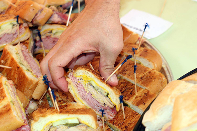 Crowds annually flood Ybor City for the Cuban Sandwich Festival's tastes. - Kimberly DeFalco