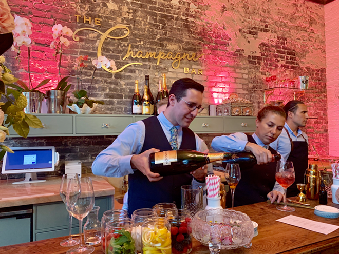 Oxford Exchange's new champagne bar is now open in downtown Tampa
