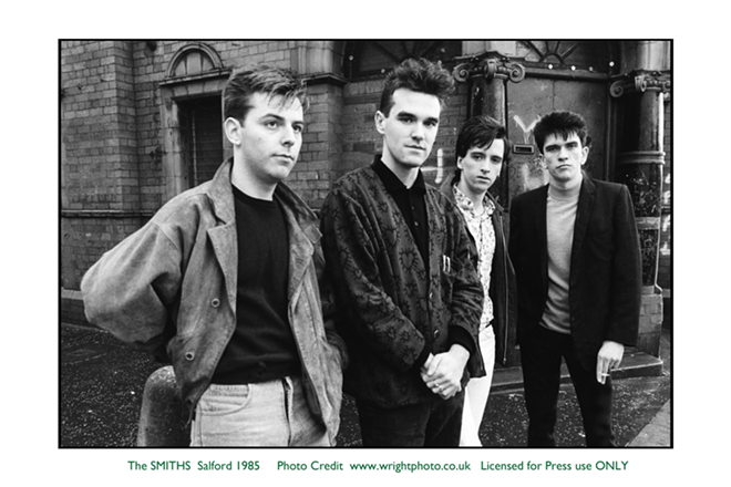The Smiths circa 1985. - wrightphoto.co.uk