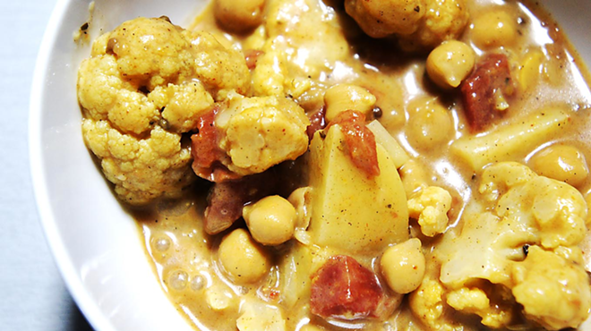 CURRY LIKE BECKHAM: Aloo gobi is a simple and easy first-time Indian recipe. - Arielle Stevenson