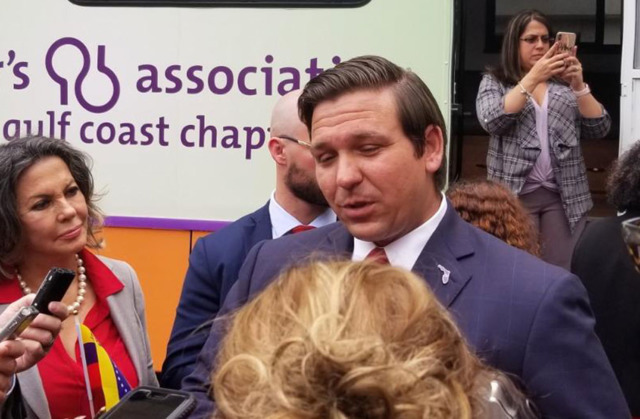 It really seems like Florida Gov. Ron DeSantis is ghosting reporters