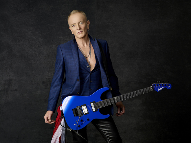 Phil Collen, who is part of the G3 tour coming to Mahaffey Theater in St. Petersburg, Florida on February 3, 3018. - Larry DMarzio
