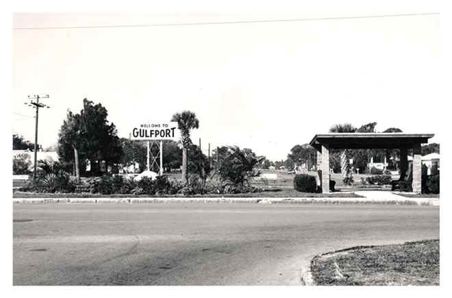 The Tangerine Greenway, as pictured last century. - Gulfport Historical Society