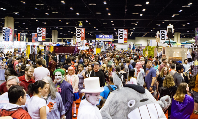 More than 100,000 people are expected at the Orange County Covention Center for the four-day Megacon event. This photo was taken last year on Saturday, which is typically the busiest day. - Carma Connected