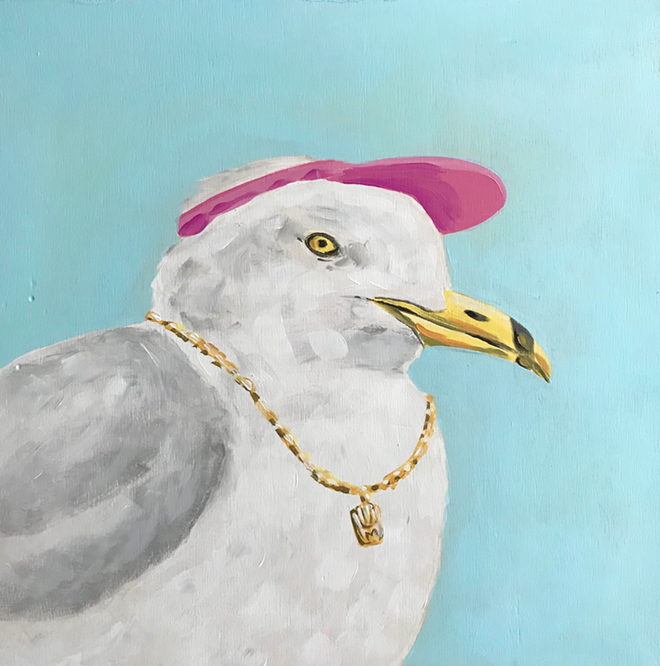 “Seagull with Chain” - $150
