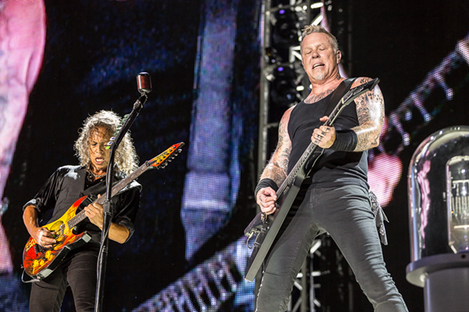 Metallica plays Camping World Stadium in Orlando, Florida on July 5, 2017 - Tracy May