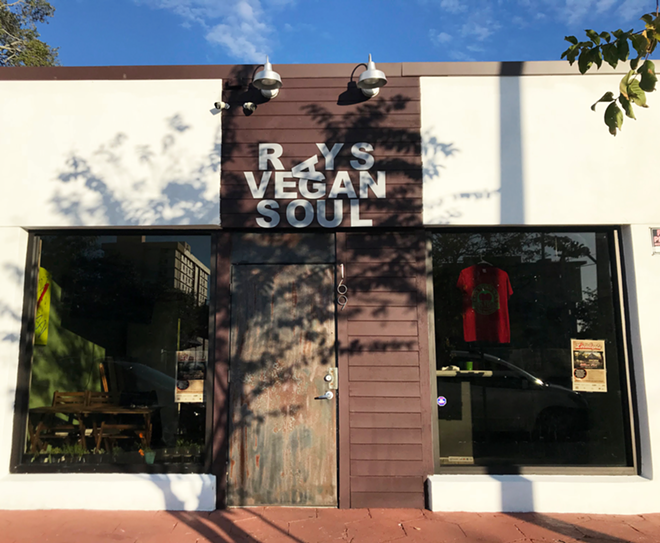 Ray's Vegan Soul opened its brick-and-mortar in St. Pete's Fringe District last month. - Angelina Bruno