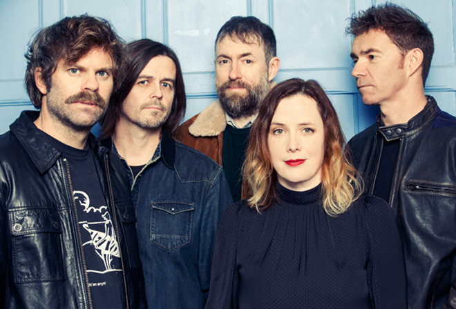 Slowdive, which plays Jannus Live in St. Petersburg, Florida as part of Et Cultura interactive, music, art and film festival on November 18, 2017. - Ingrid Pop
