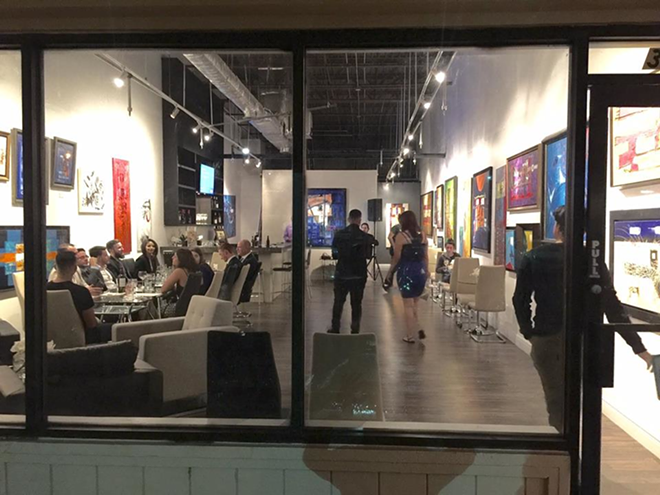 D'Arte Gallery Wine & Tapas Bar wants Tampa to enjoy wine, tapas and art under one roof. - D'Arte Gallery Wine & Tapas Bar via Facebook
