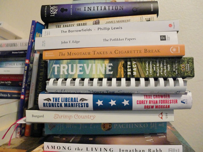 books issue stack - Cathy Salustri