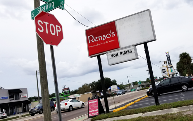 Started in South Tampa in 2009, Renzo's is definitely known for meats, but also wine and desserts. - Meaghan Habuda