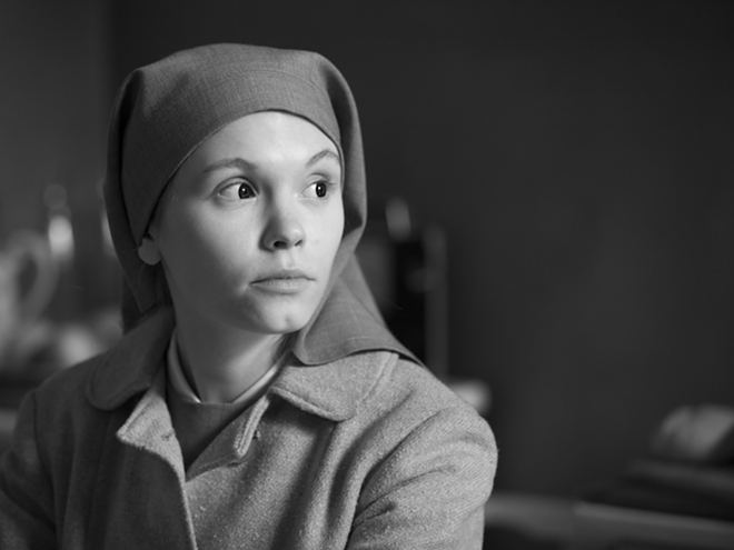 Agata Trzebuchowska stars as Ida in Pawel Pawlikowski's stark film. - Courtesy of Music Box Films