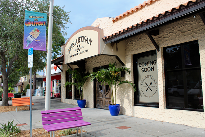 The Artisan is coming together on Gulfport's Beach Boulevard, where Boca Bay Grille formerly operated. - JENNA RIMENSNYDER