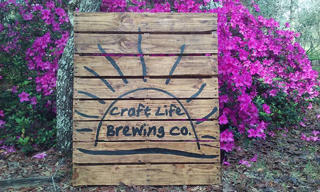 Craft Life's sign, a simple scrawl of a rising sun, encapsulates the easygoing warmth of its digs. - Craft Life Brewing via Facebook